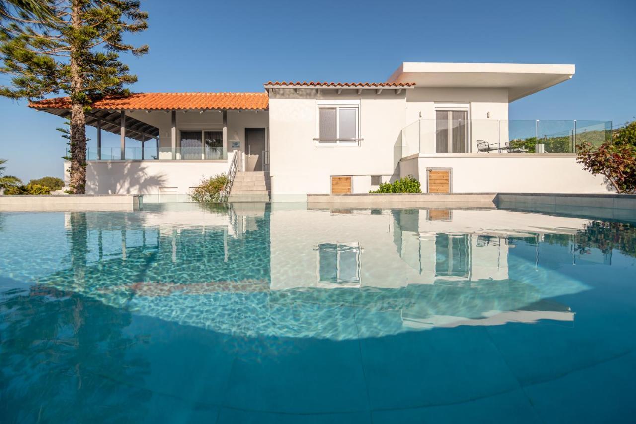 Queen'S Gem Luxury Villa - Heated Jacuzzi & Pool Херсонісос Екстер'єр фото