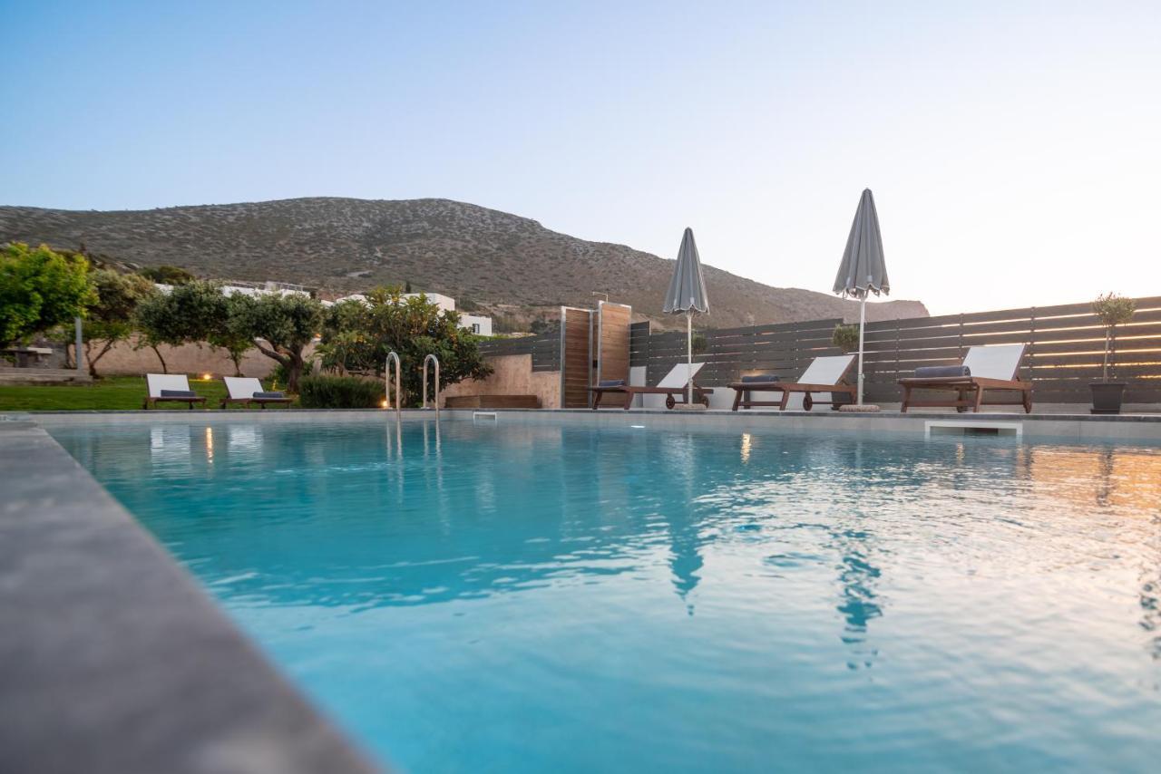 Queen'S Gem Luxury Villa - Heated Jacuzzi & Pool Херсонісос Екстер'єр фото